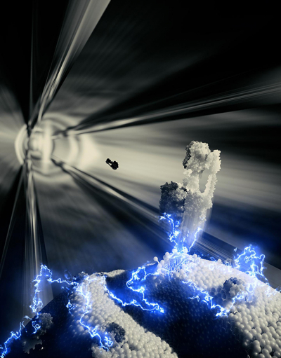 A new technique to analyse cell membrane proteins in situ which could revolutionise the way in which we study diseases, such as cancer, metabolic and heart diseases. Credit: OU