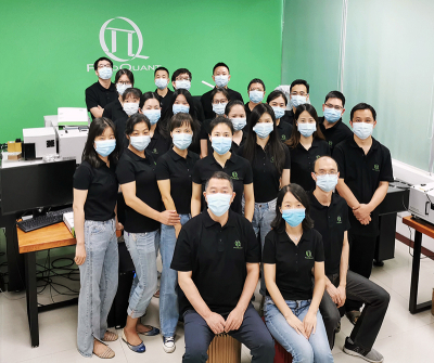 PicoQuant’s sales and support team in the new showroom in Wuhan, China.