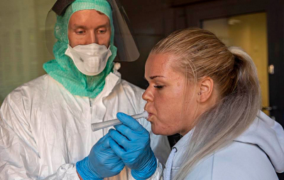 The BreathSpec device was used during the TOXI-Triage field trials last year in Finland for a CBRN exercise. Photo by Andrew Weekes