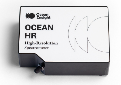 Photo of the Ocean HR2 spectrometer