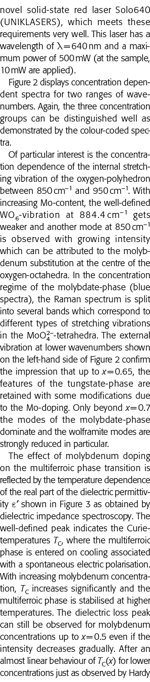 novel solid-state red laser Solo640 (UNIKLASERS), which meets these requirements very well  This laser has a waveleng