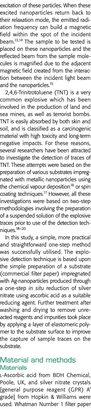 excitation of these particles  When these excited nanoparticles return back to their relaxation mode, the emitted rad