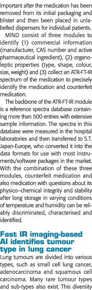 important after the medication has been removed from its initial packaging and blister and then been placed in unlabe