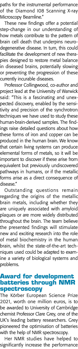 paths for the instrumental performance of the Diamond I08 Scanning X-ray Microscopy Beamline   These new findings off