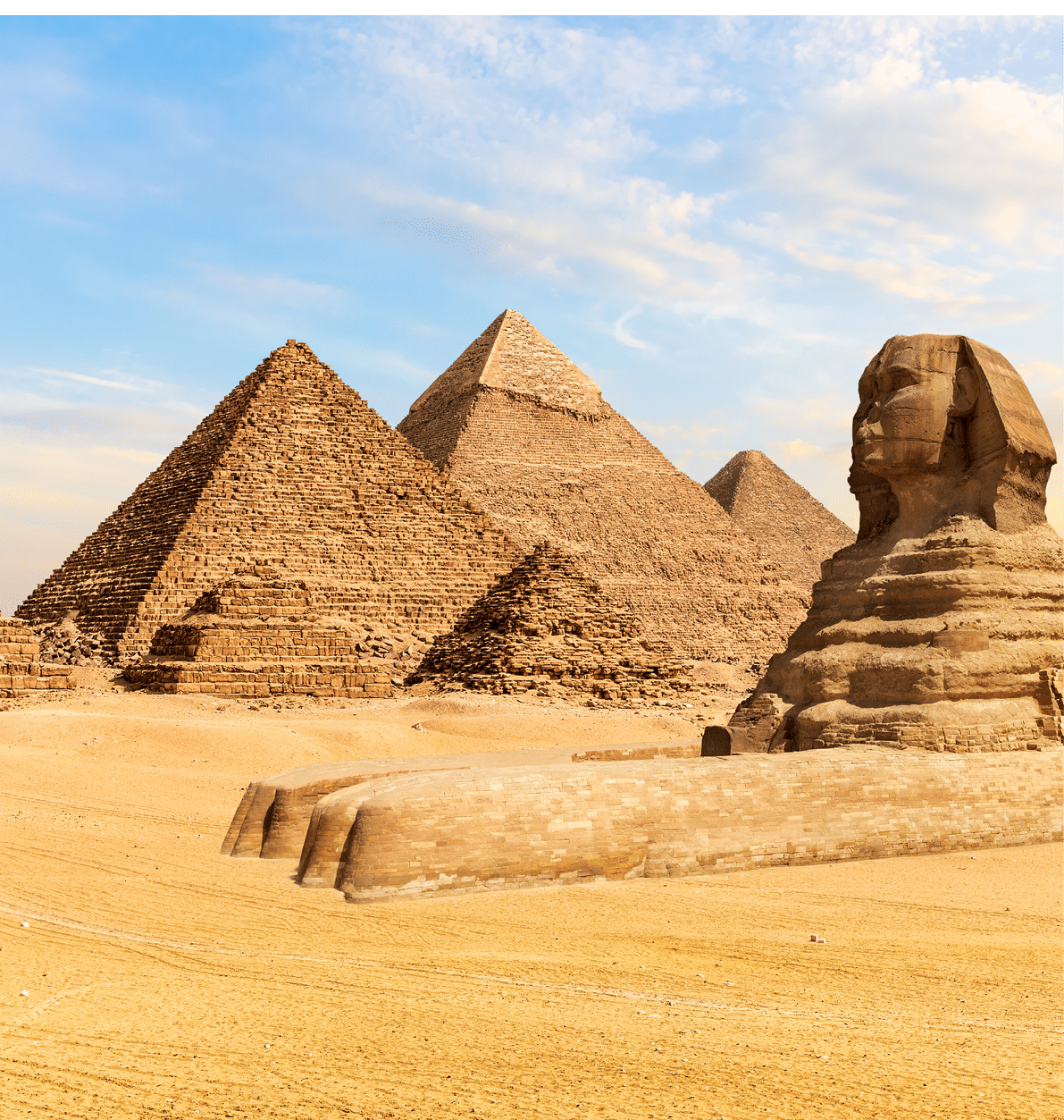 The Pyramids of Giza and the Great Sphinx, Egypt