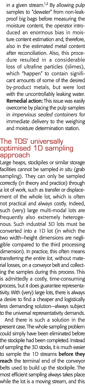 在给定流1、2通过允许纸浆样品脱水non-leakproof大袋之前测量水分