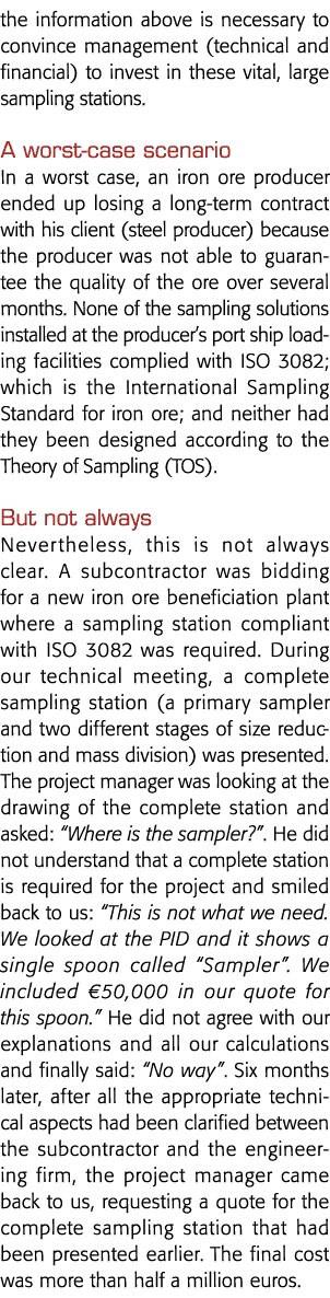 上面的信息是需要说服管理(技术和资金)投资于这些至关重要的,大的年代