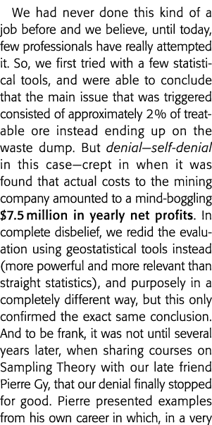 我们从未做过这种工作,我们相信,直到今天,很少有专业人士真的尝试它