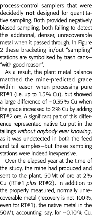 程序控制采样,绝不用于定量采样提供消极偏见