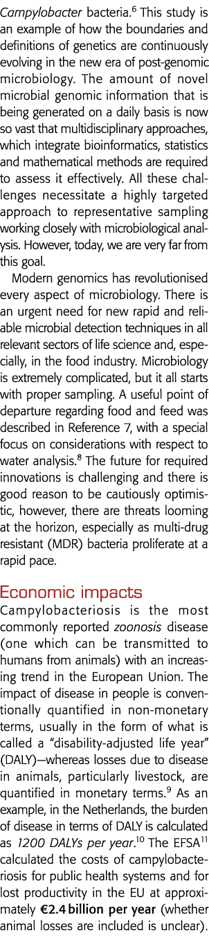 弯曲杆菌细菌6本研究的一个例子是遗传学不断的界限和定义