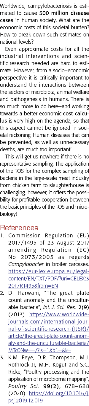 据估计,在世界范围内,弯曲杆菌病导致人类社会疾病5亿例有什么经济上的