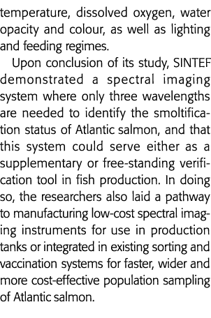 温度、溶氧、水不透明度和颜色,以及照明和饲养制度的结论