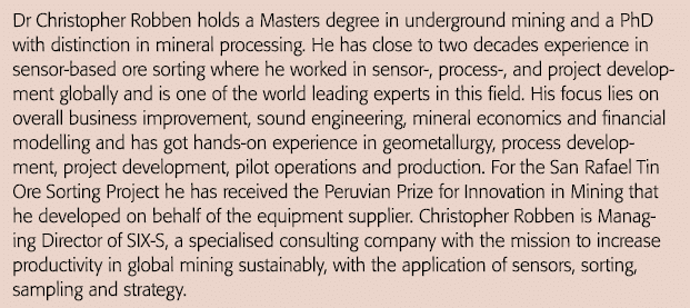 克里斯托弗·罗本博士硕士学位在地下采矿和博士矿物加工的区别