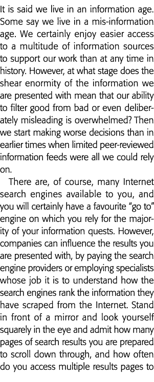 有人说我们生活在一个信息时代有人说我们生活在一个误报年龄我们当然轻松访问