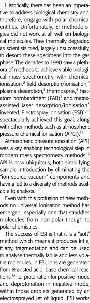 从历史上看,有一个必须地址生物化学,因此,与极性化学