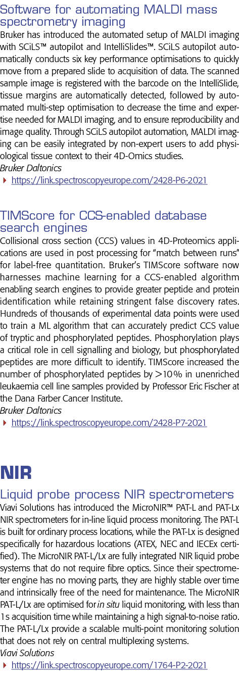 软件自动化谱质谱影像力量引入了MALDI成像wi的自动设置