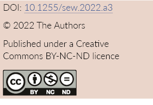 DOI: 10 1255 sew 2022 a3   2022 The Authors Published under a Creative  Commons BY-NC-ND licence