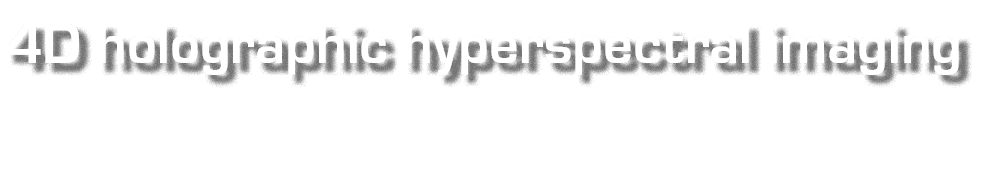 4D holographic hyperspectral imaging