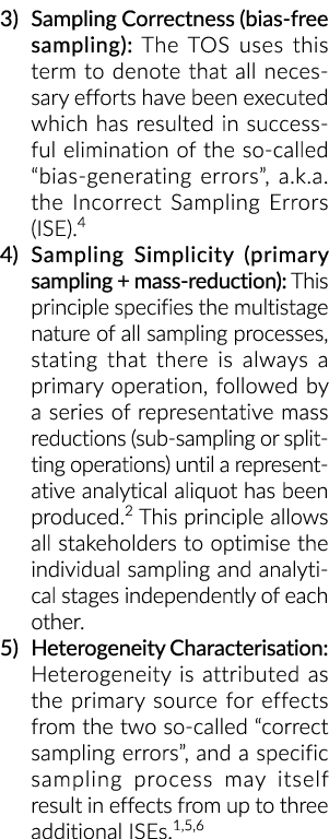 3)抽样正确性(偏离的抽样):服务条款使用这个术语来表示,所有必要的努力一直在e