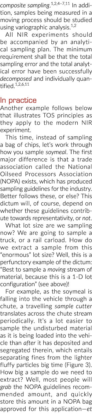 复合抽样1 2 4 7日11此外,被测样品在一个移动的过程中应该使用variogr研究