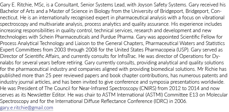 加里·E·里奇,MSc,顾问,高级系统,杰森安全系统加里收到了他的学士