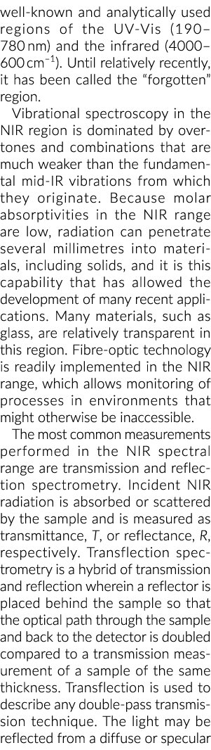 知名和分析使用的紫外可见区域(190 780 nm)和红外(4000 600厘米1)直到relativel