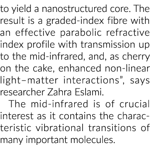 产生纳米核心结果是一个抛物线折射率profi渐变型光纤的有效