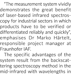 激光测量系统生动地展示了伟大的好处红外光谱学工业半岛综合体育官方APP下载德甲