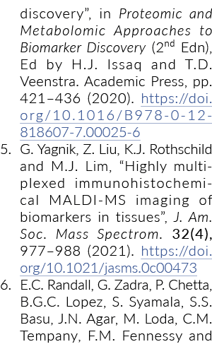 发现生物标志物发现,蛋白质组学和代谢组学方法(第二版),由H J Issaq和T D Veens Ed