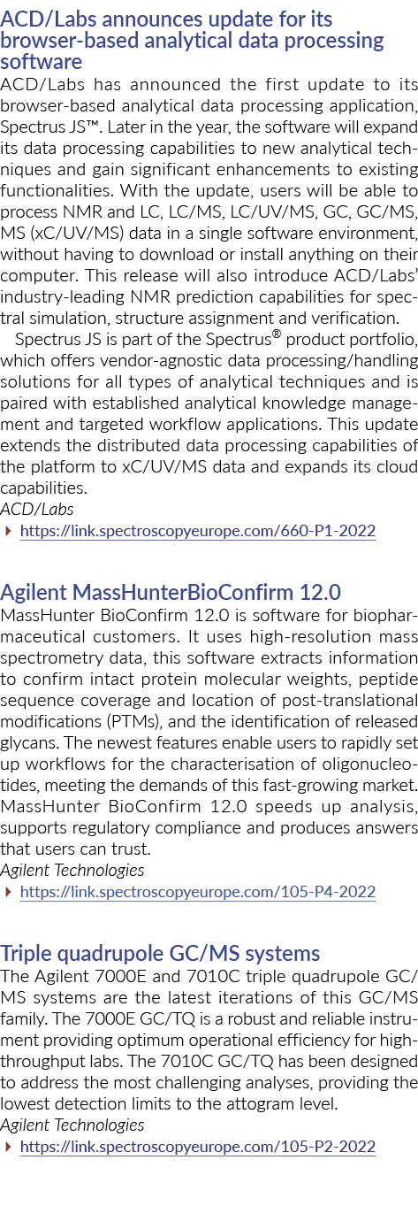 ACD实验室公布了基于浏览器的分析数据处理软件的更新ACD实验室宣布了第一个