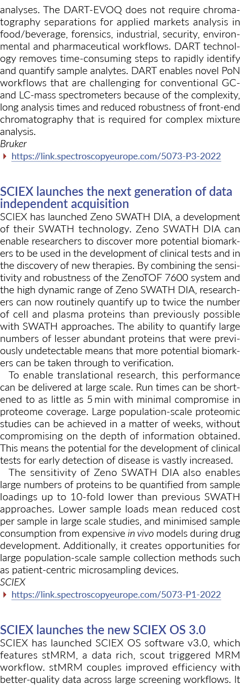 分析了DART-EVOQ不需要应用市场分析在食品饮料、色谱分离fo