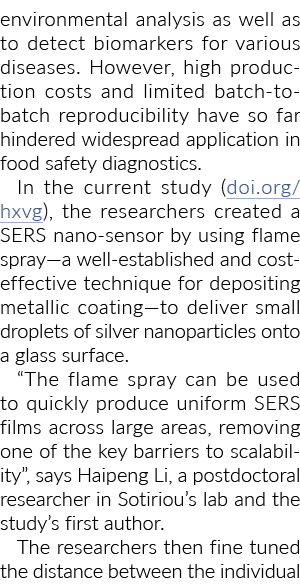 环境分析以及检测生物标志物然而,对于各种疾病的高生产成本和限制