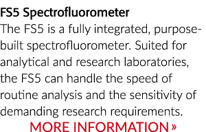 FS5荧光谱仪FS5是完全集成,专用荧光谱仪适合分析和res