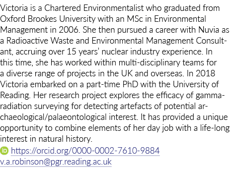 维多利亚是一个特许的环保与获得理学硕士学位毕业于牛津布鲁克斯大学环境马……