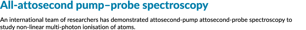 All-attosecond pump-probe光半岛综合体育官方APP下载德甲谱学的一个国际研究小组表明attosecond-pump attoseco……