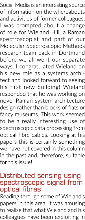 社会媒体是一个有趣的下落和活动的信息来源的以前的同事。我是公关……