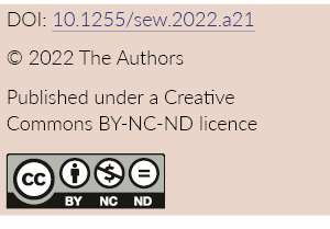DOI: 10.1255 / sew.2022。一个21 © 2022 The Authors Published under a Creative ­Commons BY-NC-ND licence