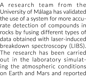 大学的一个研究小组M laga验证系统的使用更精确的检测compou……