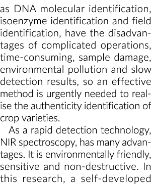 DNA分子鉴定、同工酶鉴定和识别领域,complic的缺点…