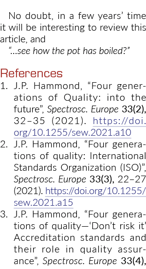 毫无疑问,在几年后将会很有趣评论这篇文章,和“…看看锅里煮?“Refe…