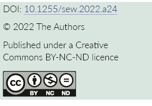 DOI: 10.1255 / sew.2022。一个24 © 2022 The Authors Published under a Creative ­Commons BY-NC-ND licence