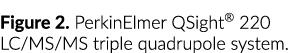 图2。PerkinElmer QSight®220 LC / MS / MS三重四极系统。