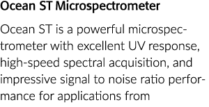 海洋海洋圣圣显微分光计是一种强大的显微分光计的紫外响应,高光谱…