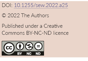 DOI: 10.1255 / sew.2022。25©2022年,作者发表了创造性­共用下数控ND执照￼
