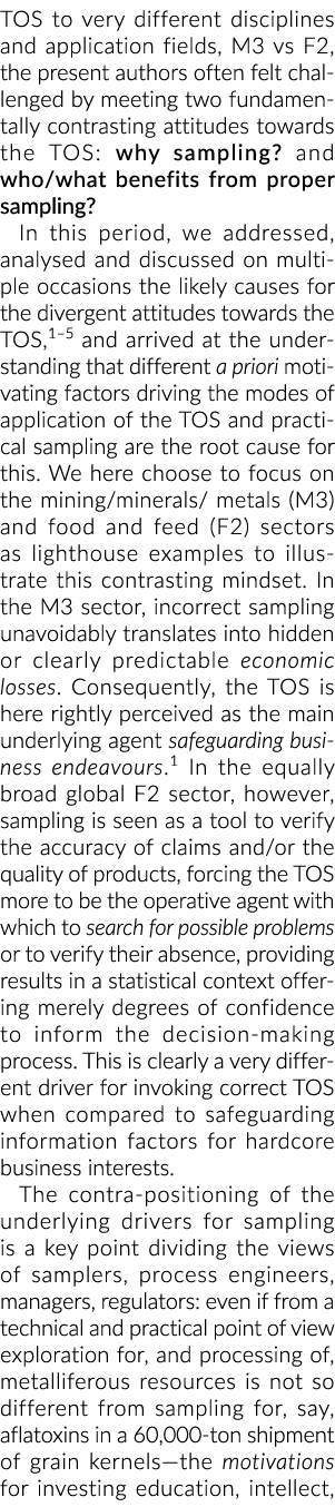 TOS截然不同的学科和应用领域,M3 vs F2,目前作者经常感到挑战满足……