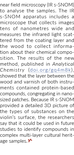 近场显微镜(IR s SNOM)分析样品。IR s SNOM装置包含一个显微镜,收集…