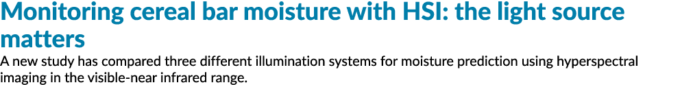 监控与铸铁压缩干粮水分:光源相比,重要的一项新研究三种不同光照派……