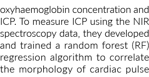 oxyhaemoglobin浓度和ICP。使用近红外光谱测量ICP光谱数据,他们开发和训练ra……半岛综合体育官方APP下载德甲