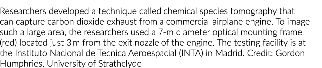 研究人员开发出一种称为化学物种断层扫描的技术可以捕获二氧化碳废气c…