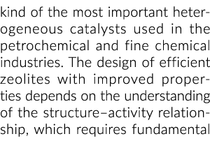 最重要的异构催化剂用于石油化工和精细化工产业。设计……